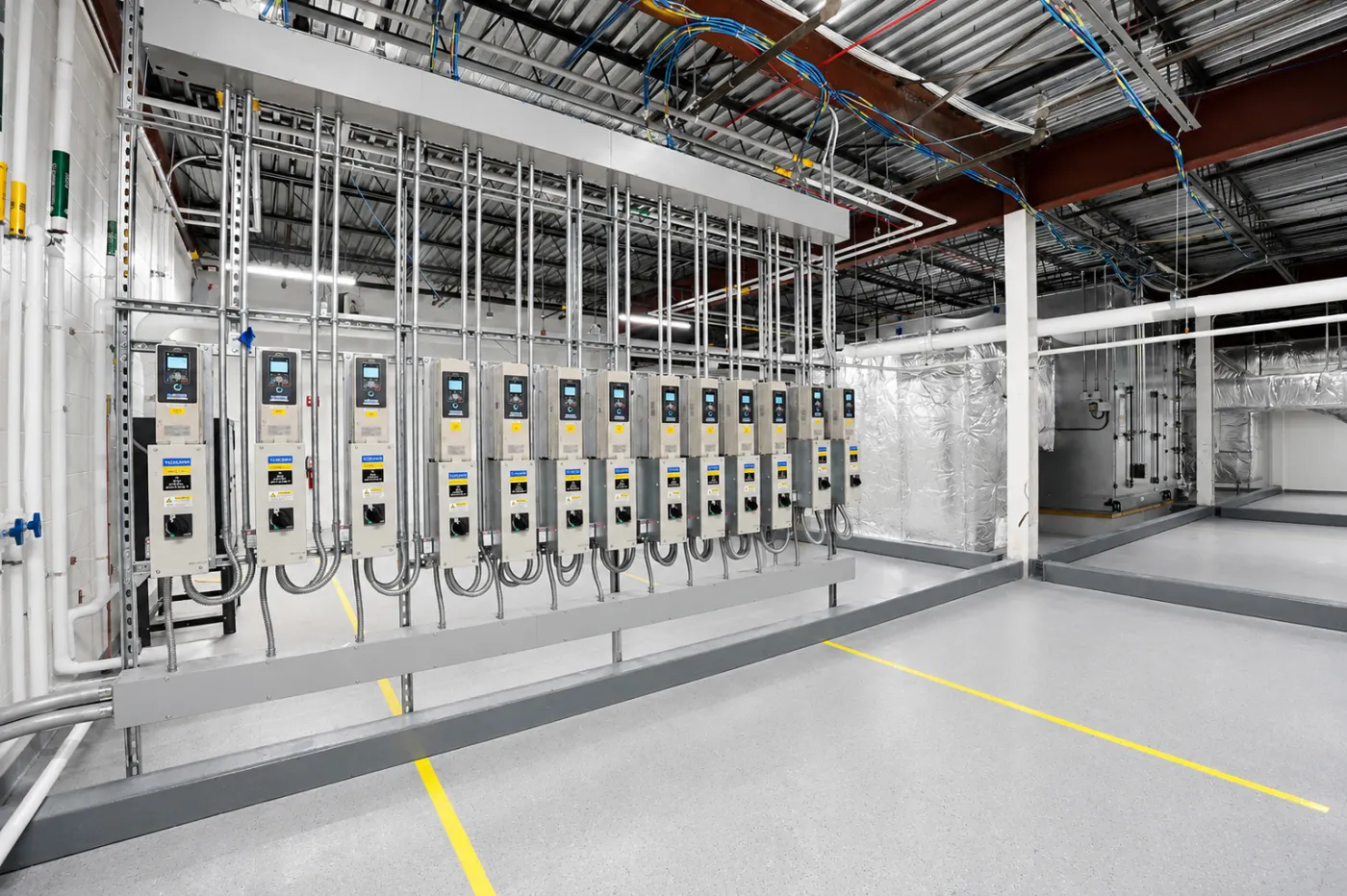 Persimmon Technologies electrical room
